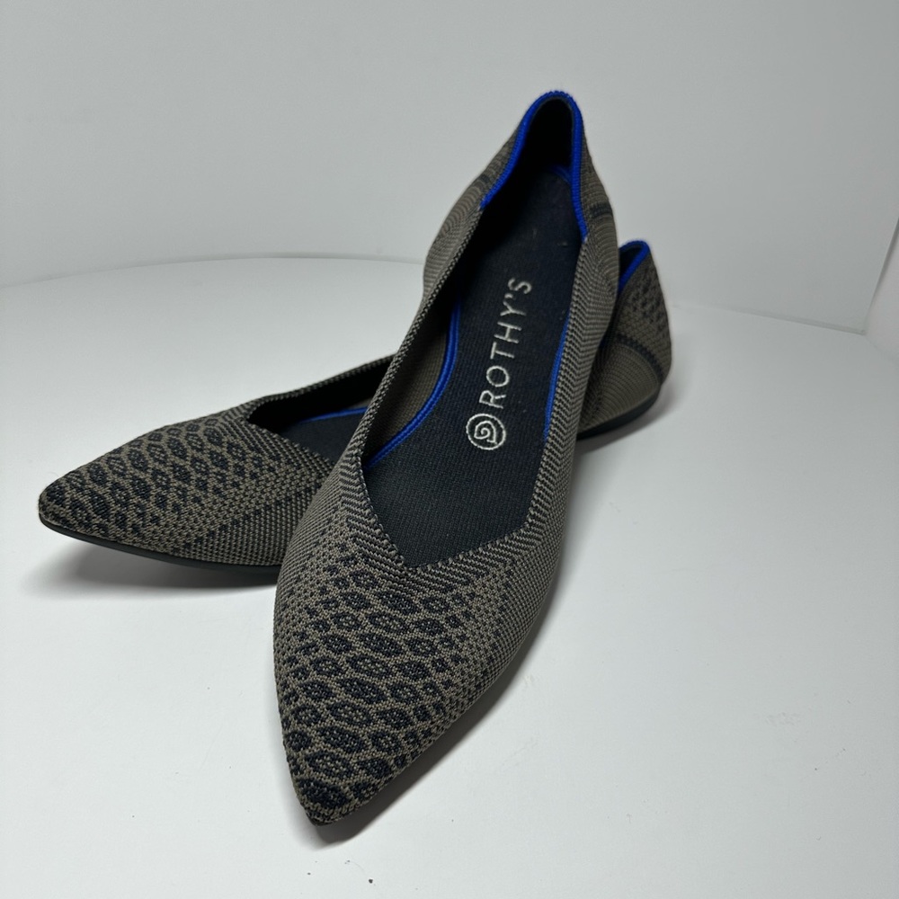 Rothy's Rare Walnut Python Point Flats - image 3